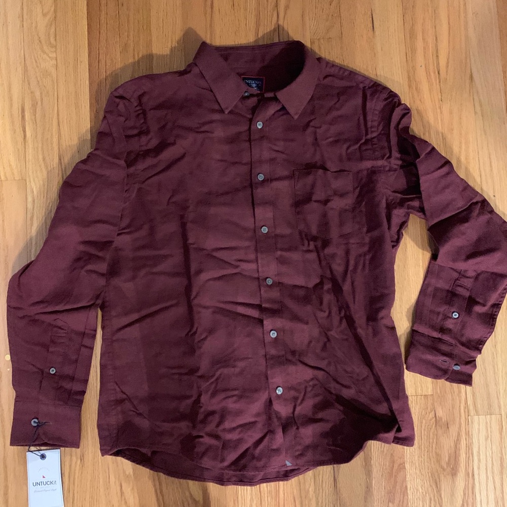 Men’s Untuckit Flannel Shirt
